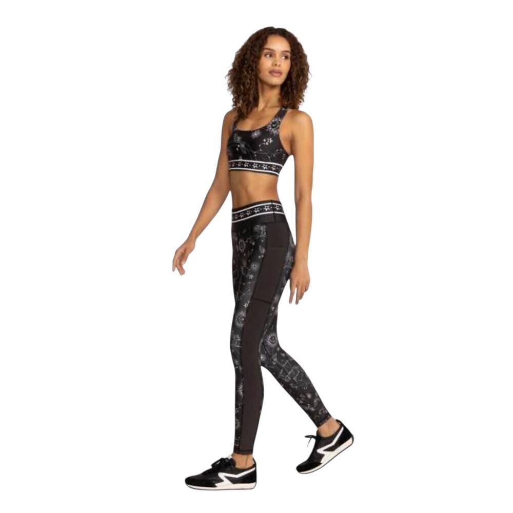 NWT! Johnny Was Bijou Bee Active High Waist Leggings w/ Pockets - Size XL